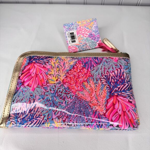 Lilly Pulitzer Agenda Bonus Pack Stickers Pen Tassel Paper Clips Snap Folder - Picture 9 of 9